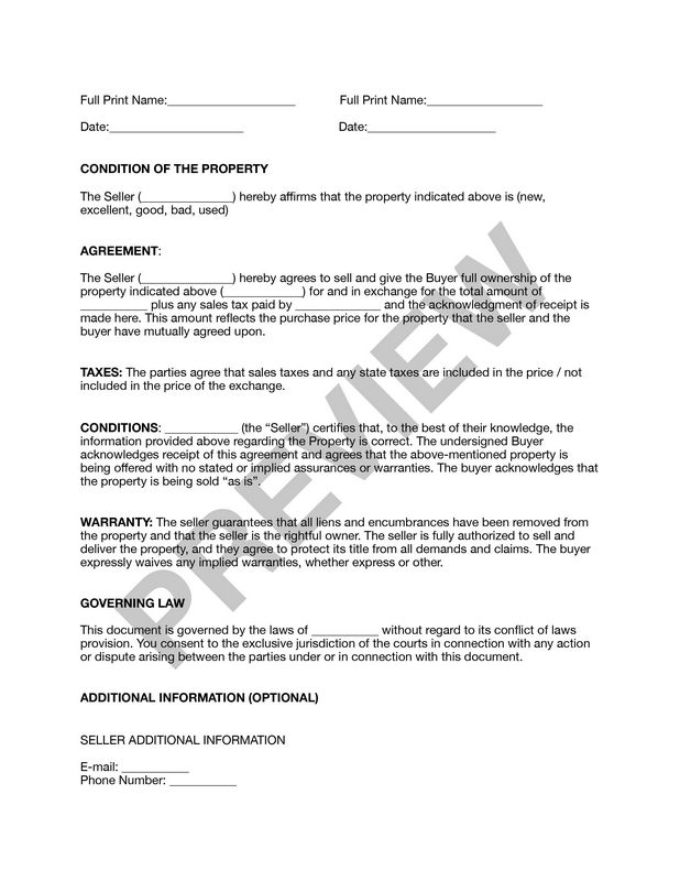 Just how To Compose a Proof Of Purchase for a Trailer?